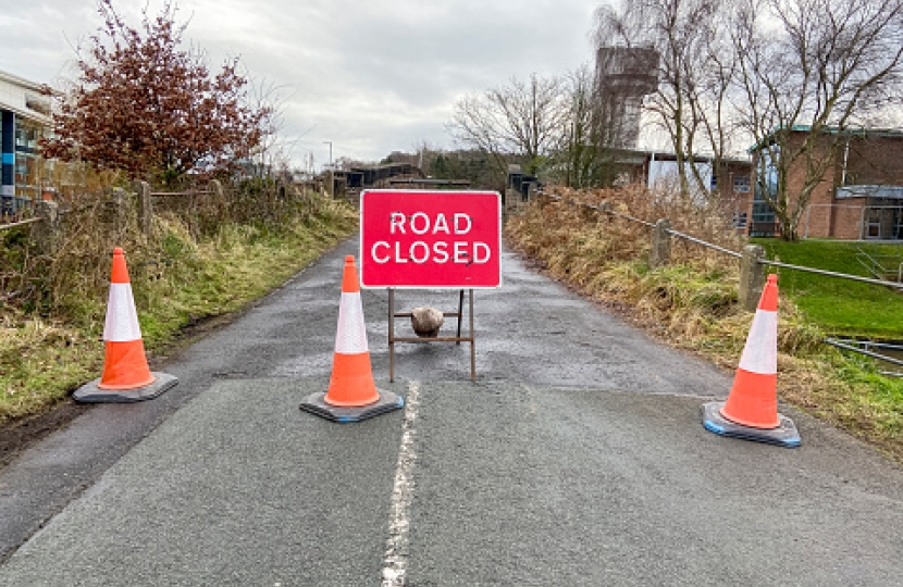 Weekend Closure Harrogate Road A61 22nd & 23rd May Barry Anderson